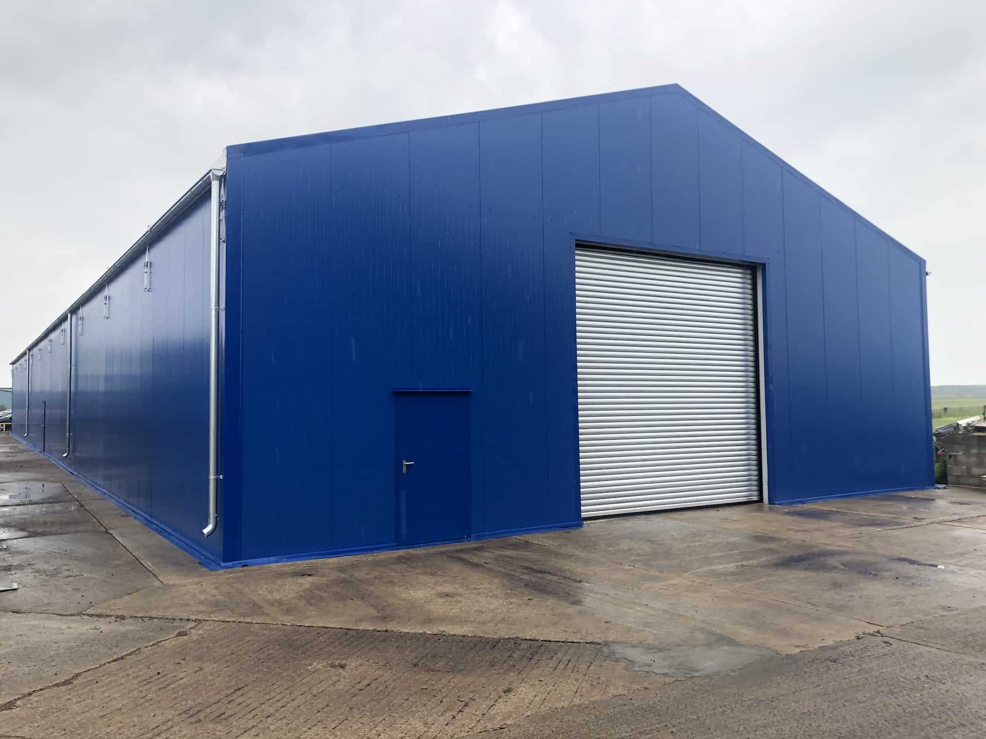 To Help Maintain Our Temporary Buildings, We Equip Each Of Our Temporary Storage Buildings With Guttering.