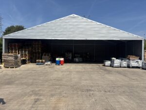 Temporary warehouse, temporary structure, temporary building, warehouse, for sale